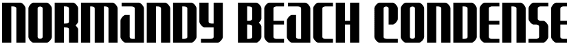 Normandy Beach Condensed Regular font