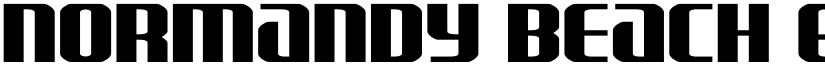 Normandy Beach Expanded Regular font
