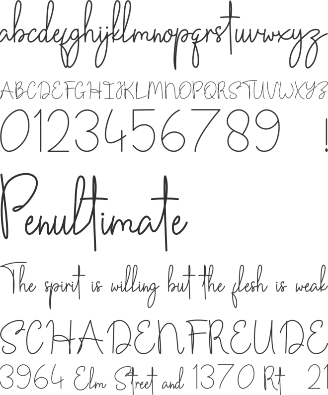 Constantinople font preview