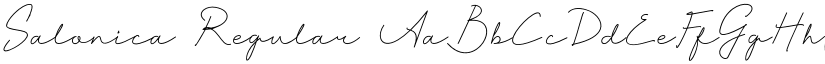 Salonica font download
