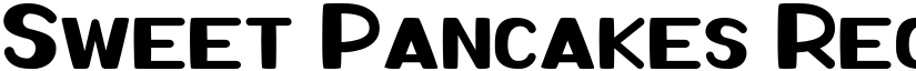 Sweet Pancakes Regular font