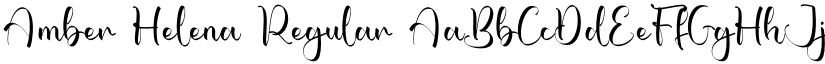 Amber Helena font download
