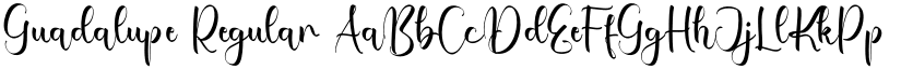 Guadalupe font download