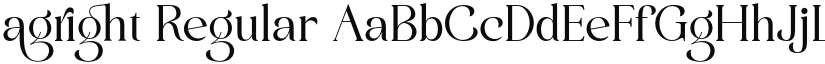 agright font download