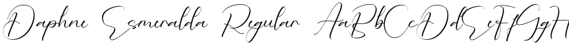 Daphne Esmeralda font download