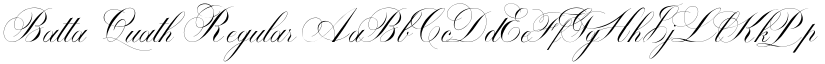 Batta Quath Regular font