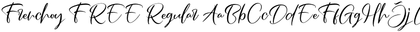 Frenchoy FREE Regular font