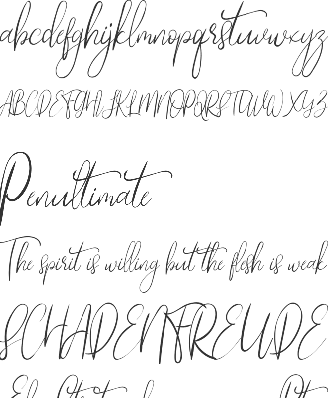 My Illutions Demo font preview