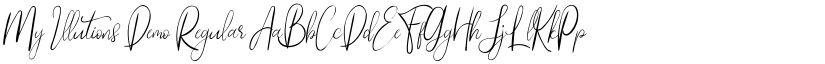 My Illutions Demo Regular font