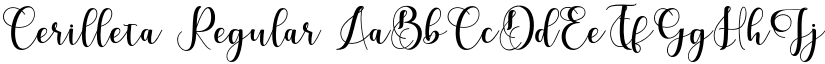 Cerilleta font download