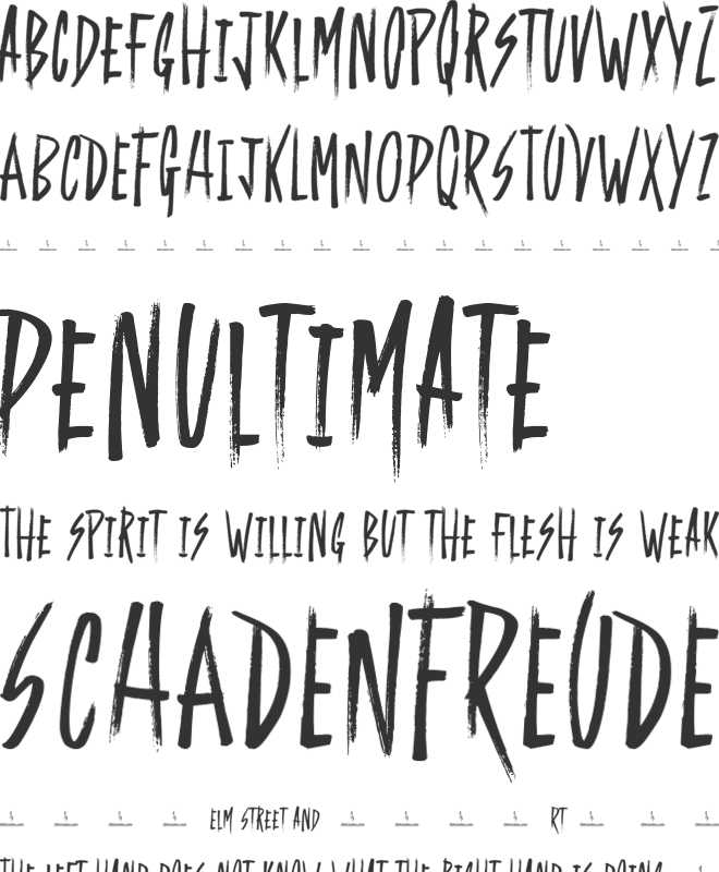 Magical Wonder font preview