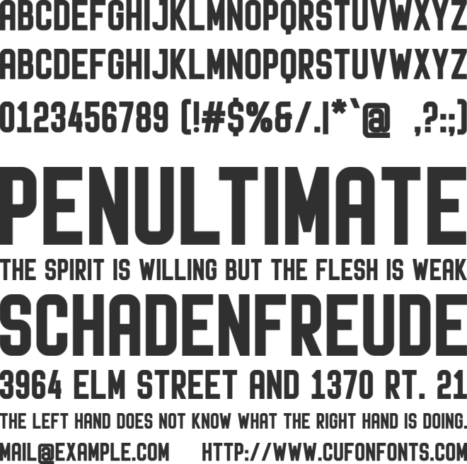 Soulgood font preview