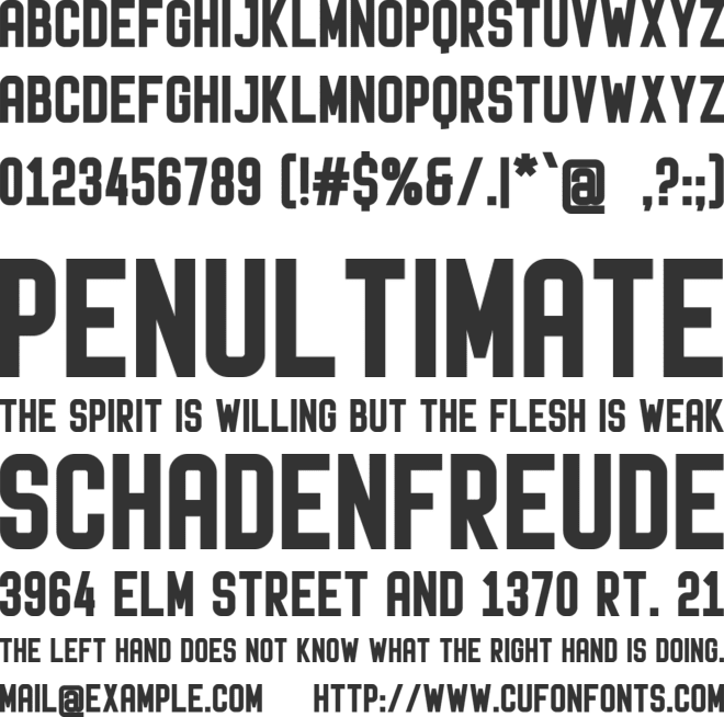 Soulgood font preview