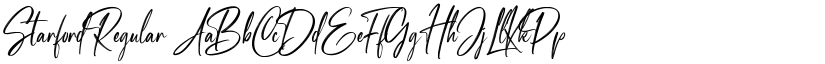 Starford Regular font