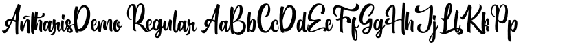 AntharisDemo font download