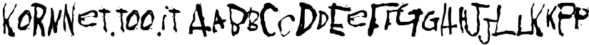 KoRnNet.too.it font