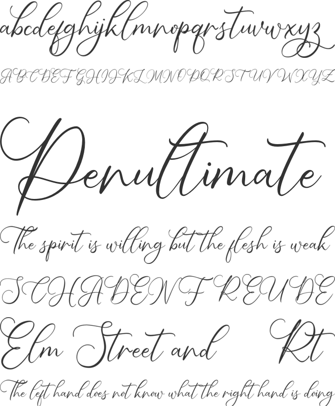 Handy Dandy FREE font preview