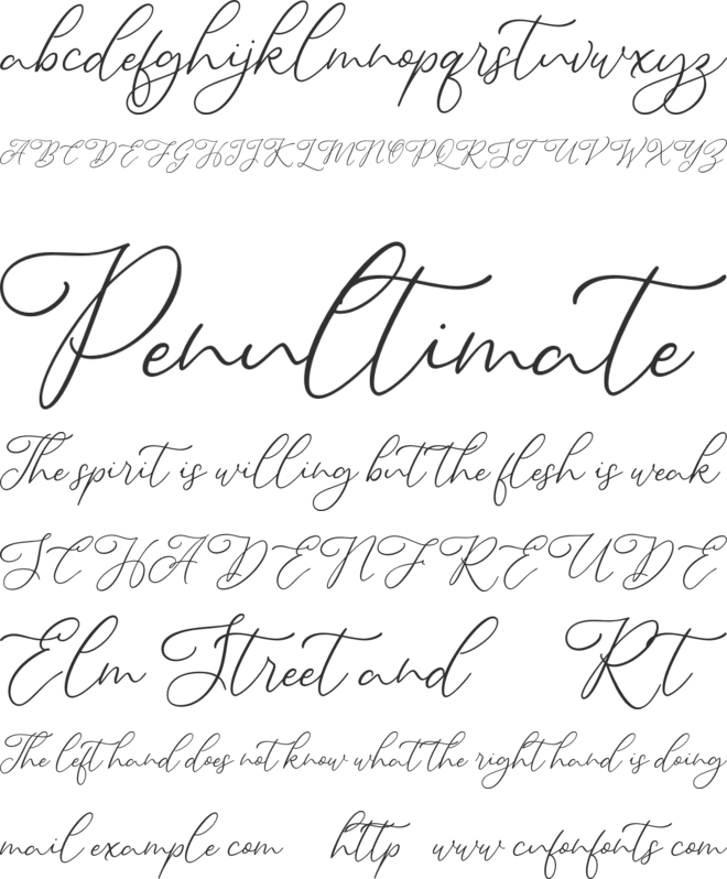 Alternation FREE font preview