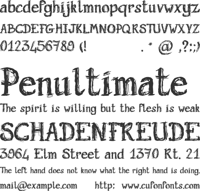 Holyrose Sale font preview