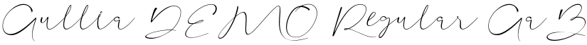 Aullia DEMO font download
