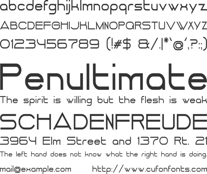 DANCING JUICE font preview