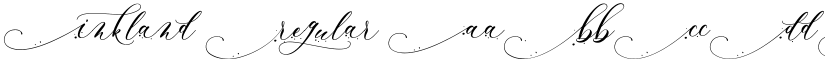 Inkland Regular font