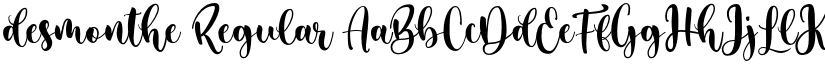 desmonthe font download