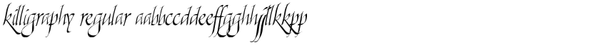 Killigraphy font download