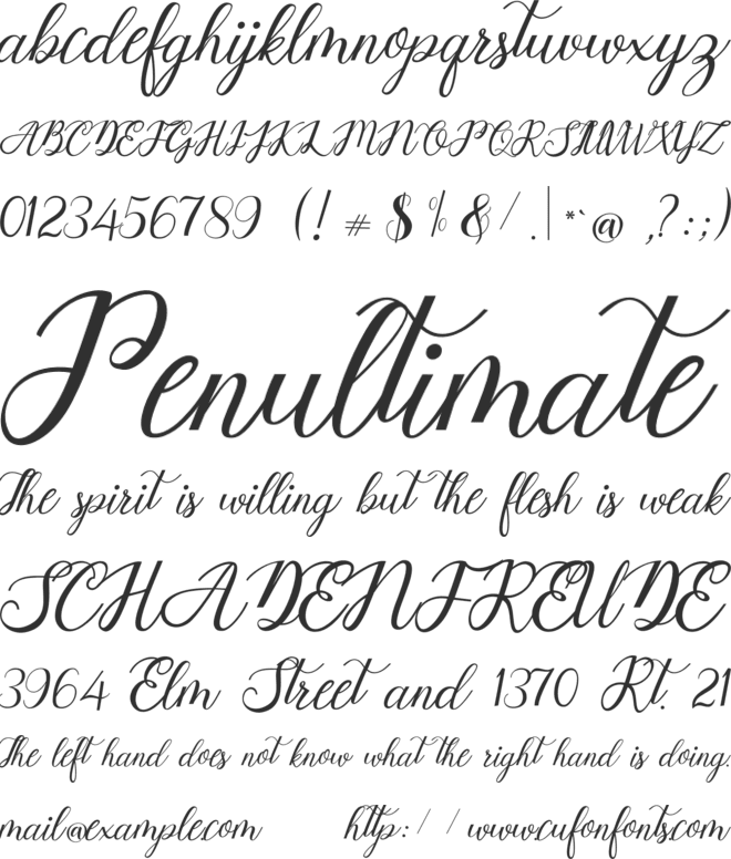 Goesitox Demo font preview