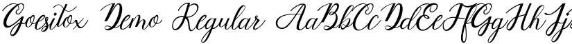 Goesitox Demo font download