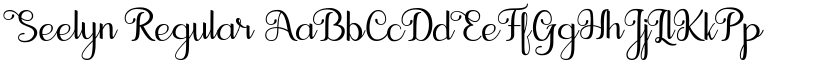 Seelyn font download