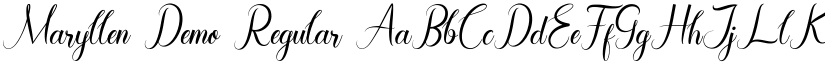 Maryllen Demo Regular font
