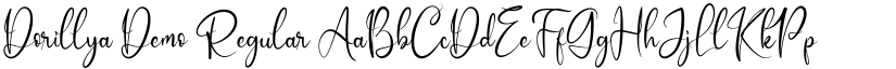 Dorillya Demo font download