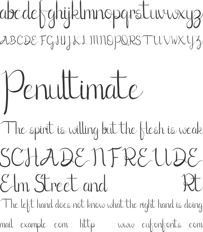Lovic Demo font preview
