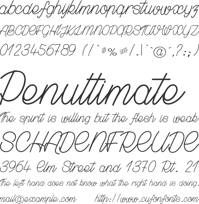 Grown Localy_PersonalUseOnly font preview