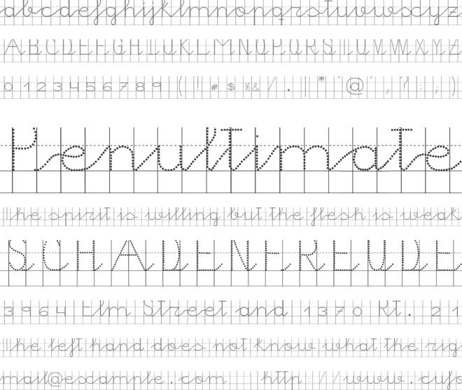 Morasoft10 font preview