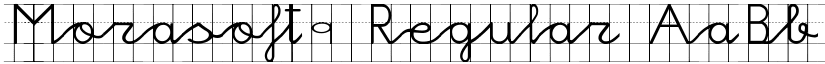 Morasoft9 Regular font