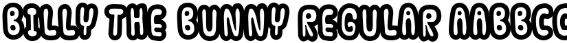 Billy The Bunny Regular font