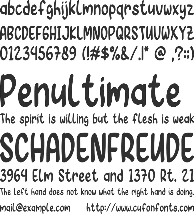 Sweet Kiss font preview