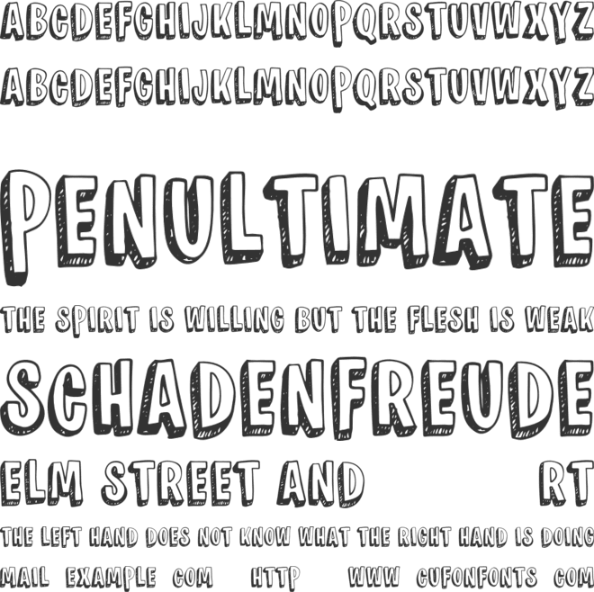 JUSTICE FEST font preview