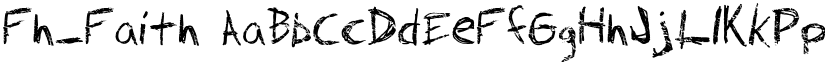 Fh_Faith font