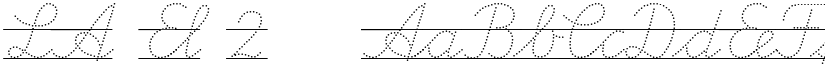 LA El 2  font