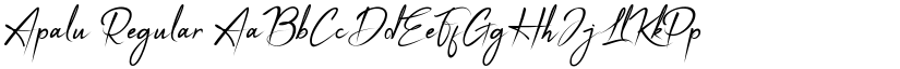 Apalu font download