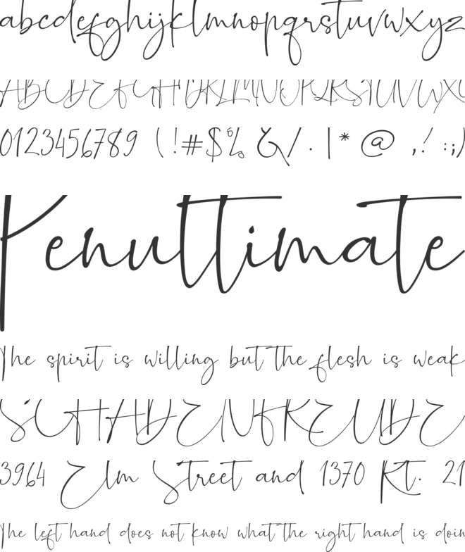 Romantically Free For Personal font preview