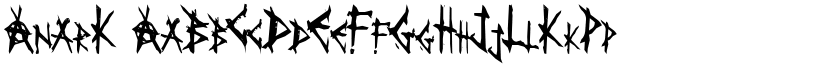 AnarK font