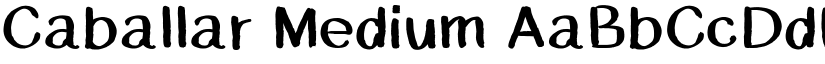 Caballar font download