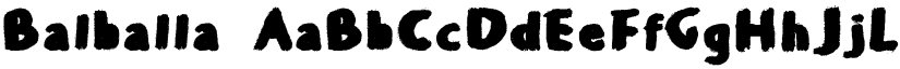 Balballa font