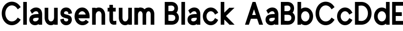 Clausentum Black font