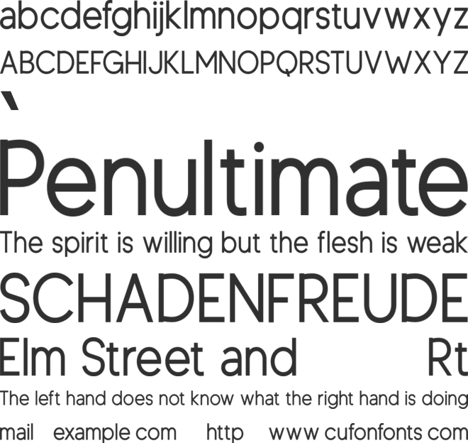 Clausentum font preview