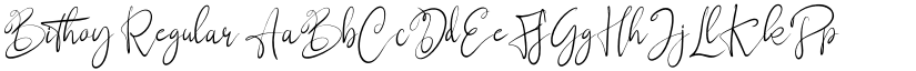 Bithoy Regular font